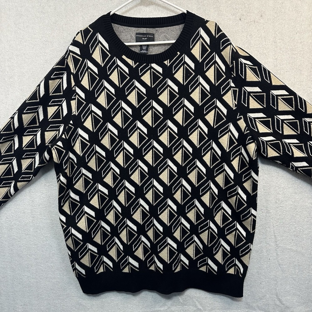 Shaquille O'Neal Men's 3XLT‎ Long Sleeve Sweater Pullover Crew Neck Casual